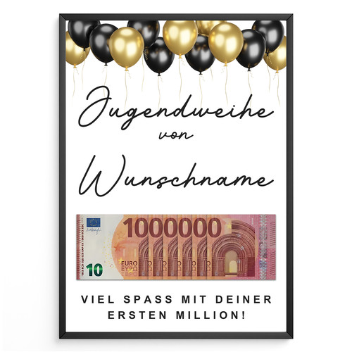 Personalisiertes geldgeschenk - personalisiertes,