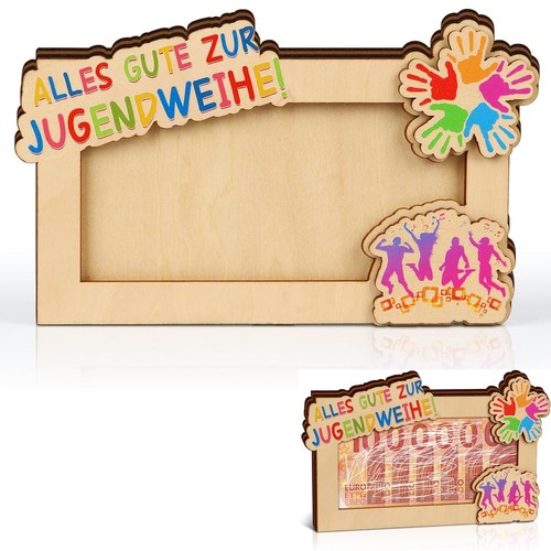 Geldgeschenk rahmen holz 7 - geldgeschenk,