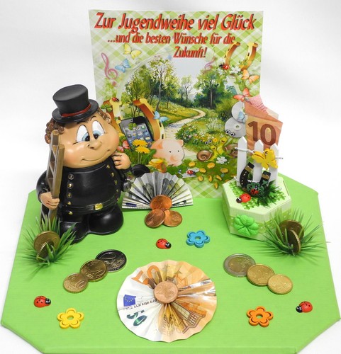 Geldgeschenk jugendweihe - jugendweihe, ☘