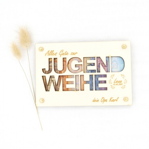 Personalisiertes geldgeschenk - personalisiertes,