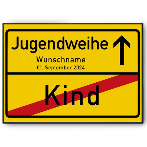 Jugendweihe personalisiertes