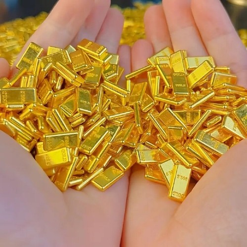 Goldbarren attrappe - goldbarren,