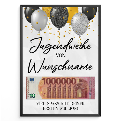 Personalisiertes geldgeschenk - personalisiertes,
