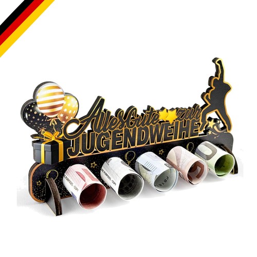 Holz geldgeschenk jugendweihe - geldgeschenk,