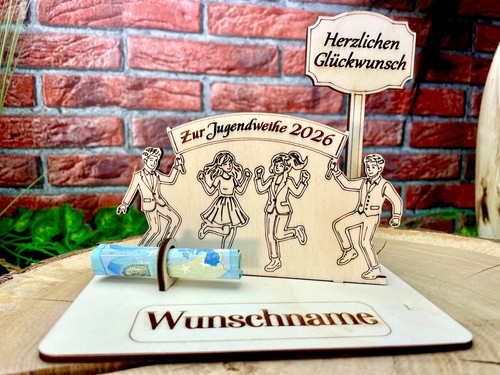 Geldgeschenk zur jugendweihe - zur,